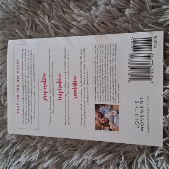 Book " 31 Prayers For My Future Husband" by Jennifer & Aaron Smith - Picture 2 of 8